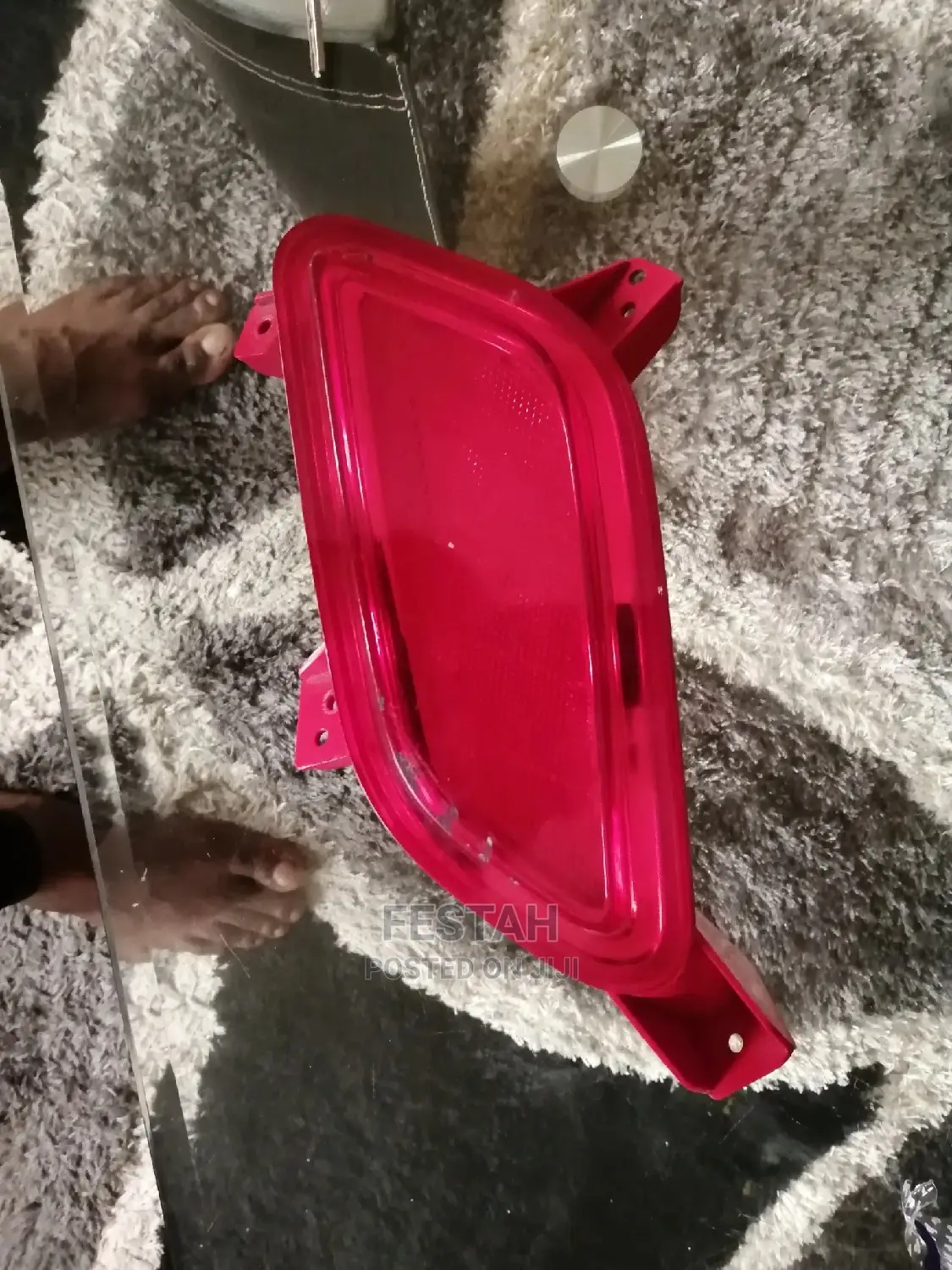 Hyundai Veloster Back Bumper Reflector - Right Side
