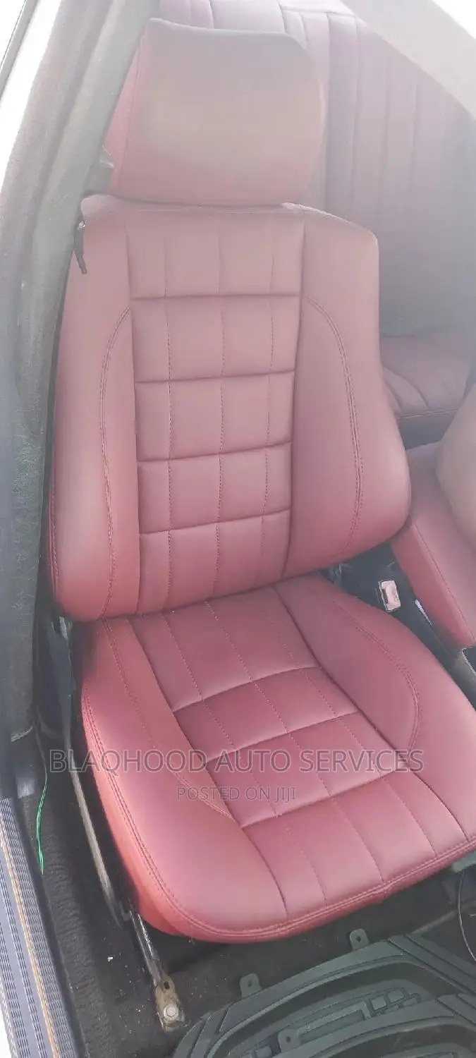 Leather Car Seat Cover Upholstery Available