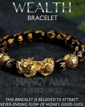 Obsidian Bracelets for Wealth and Good Luck in Life