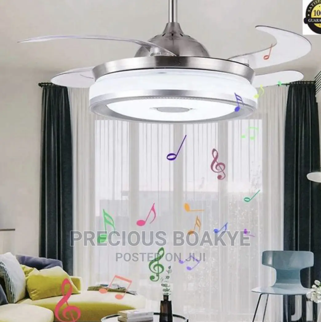 Led Ceiling Fan With Bluetooth