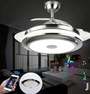 Led Ceiling Fan With Bluetooth