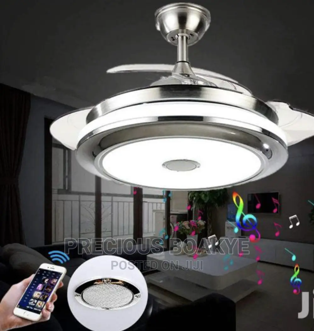 Led Ceiling Fan With Bluetooth