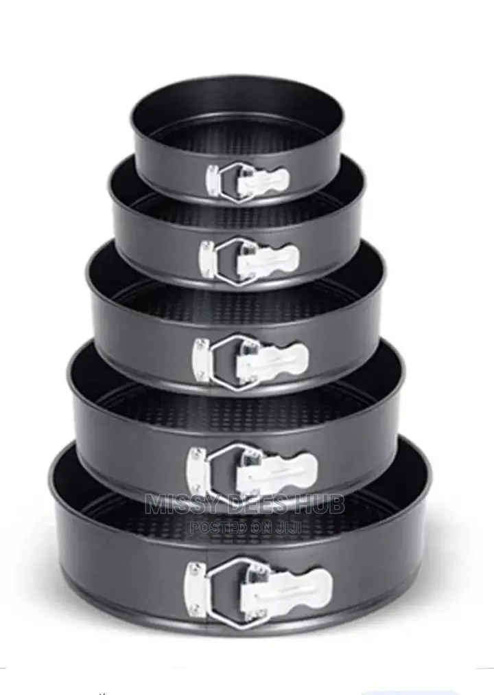 5pcs Nonstick Cake Pan Set