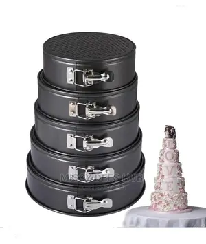 5pcs Nonstick Cake Pan Set