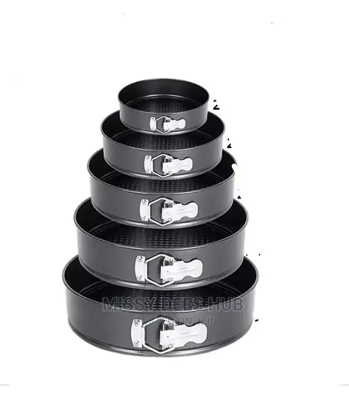 5pcs Nonstick Cake Pan Set
