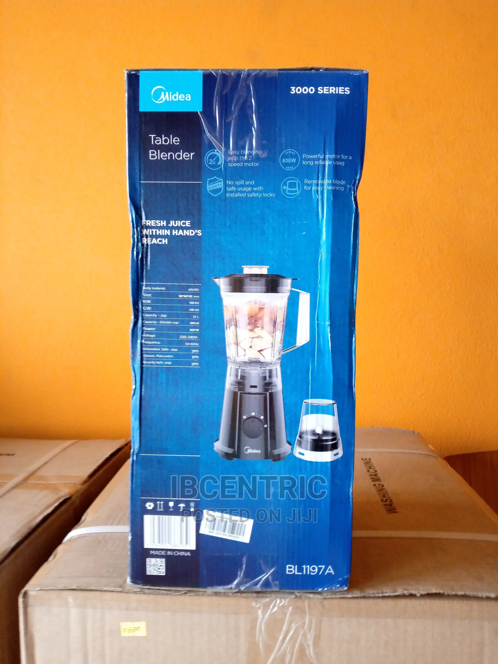 Midea 1.5L Plastic Blender