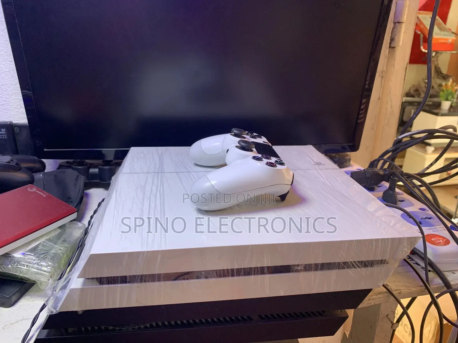 Ps4 White With Games