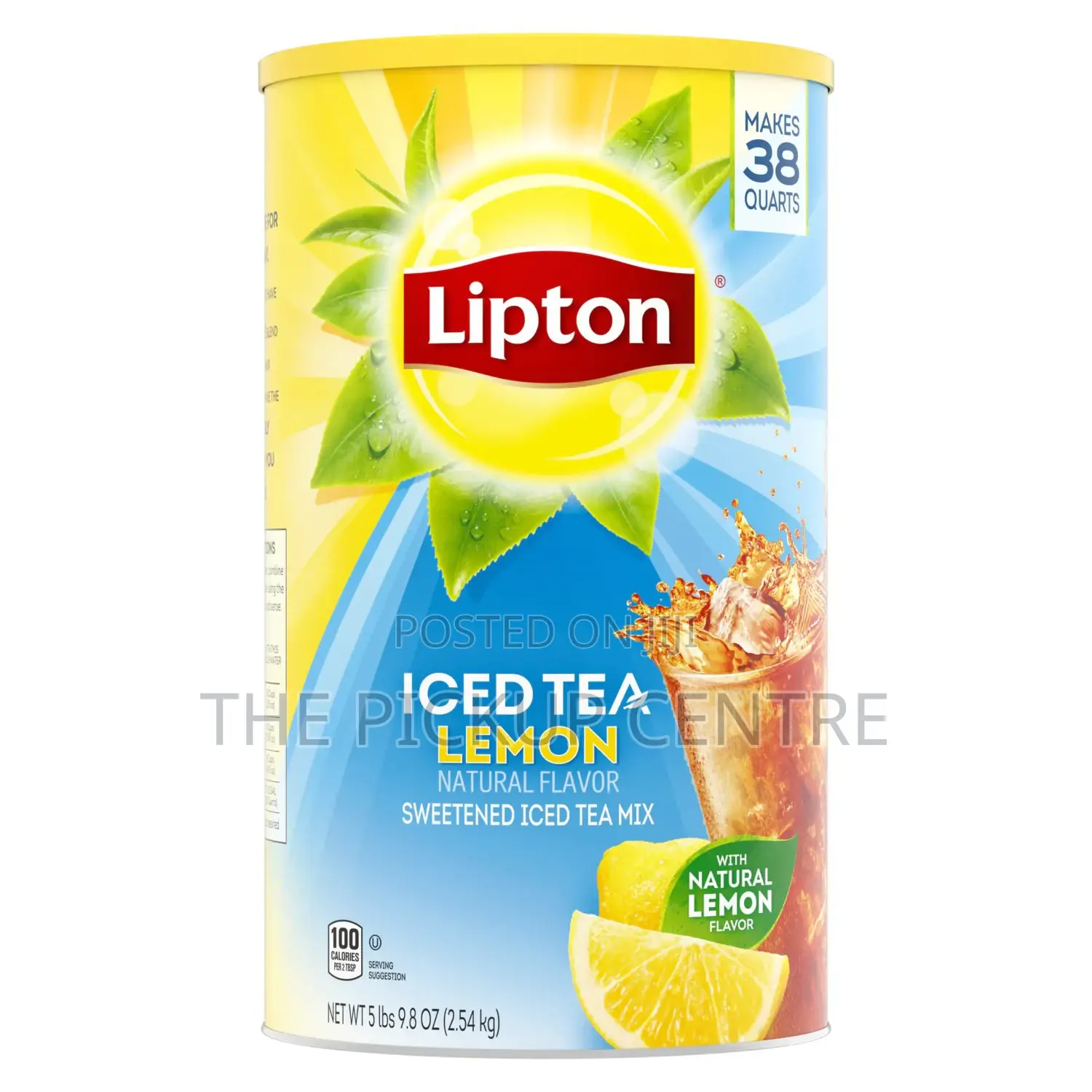 Lipton Sweetened Iced Tea Mix, Lemon