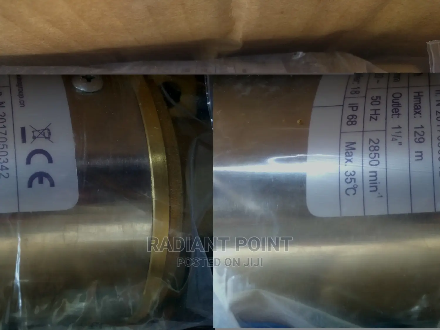 Leo Submersible Borehole Pump 1.5hp