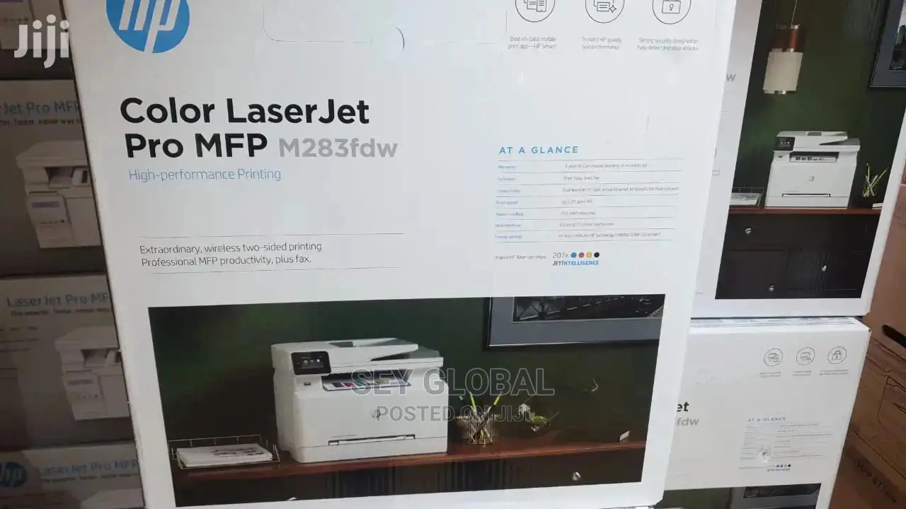 HP Printer Colour Laserjet Pro MFP M283fdw