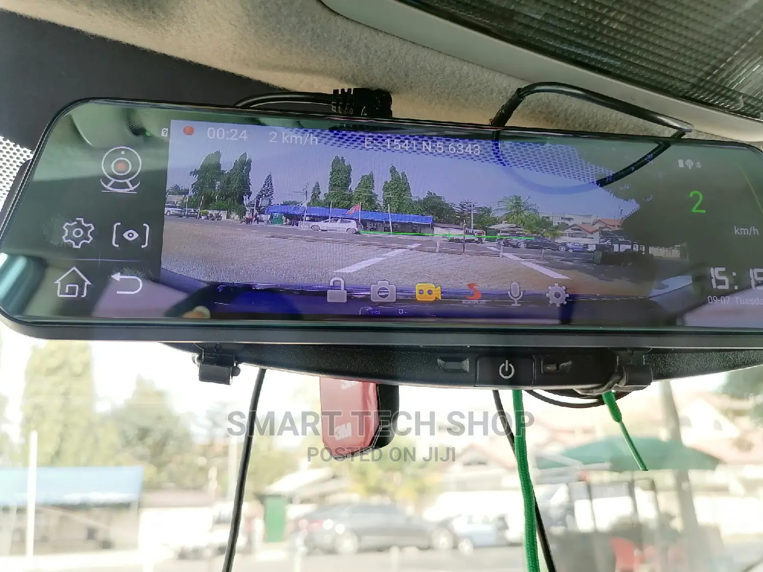 Android Rear View Mirror Dashcam DVR Reverse Cam With 4G LTE