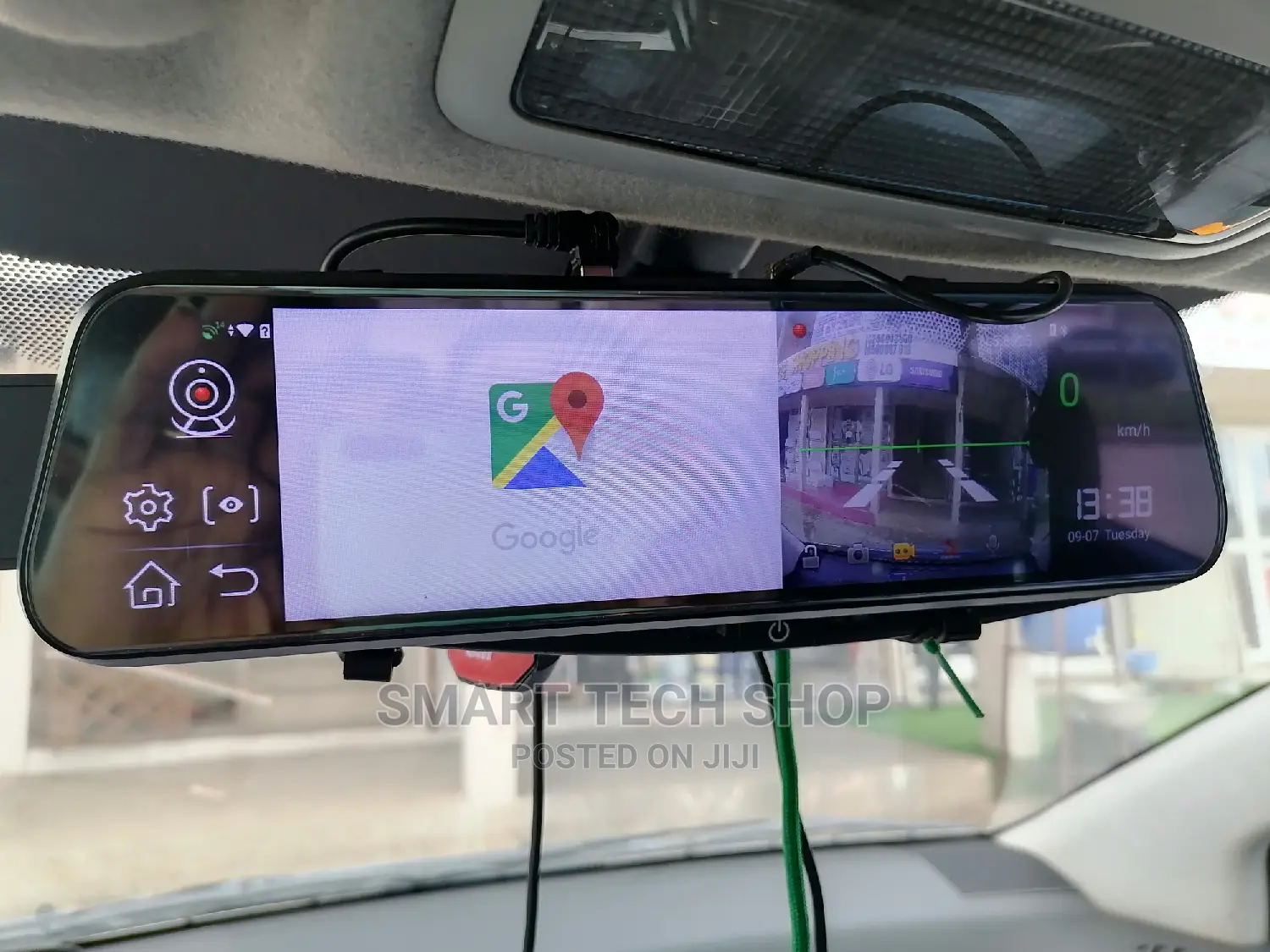 Android Rear View Mirror Dashcam DVR Reverse Cam With 4G LTE