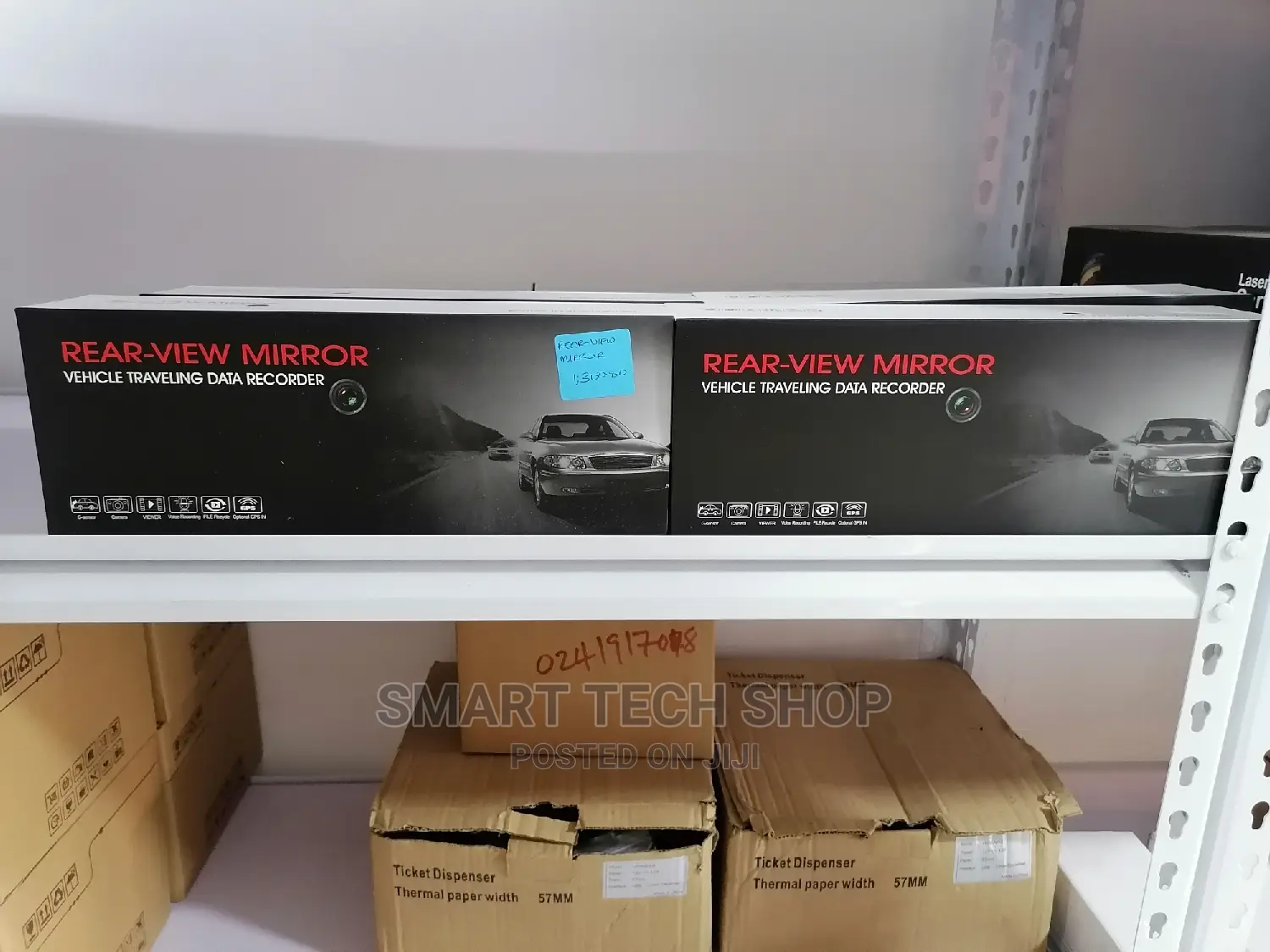 Android Rear View Mirror Dashcam DVR Reverse Cam With 4G LTE