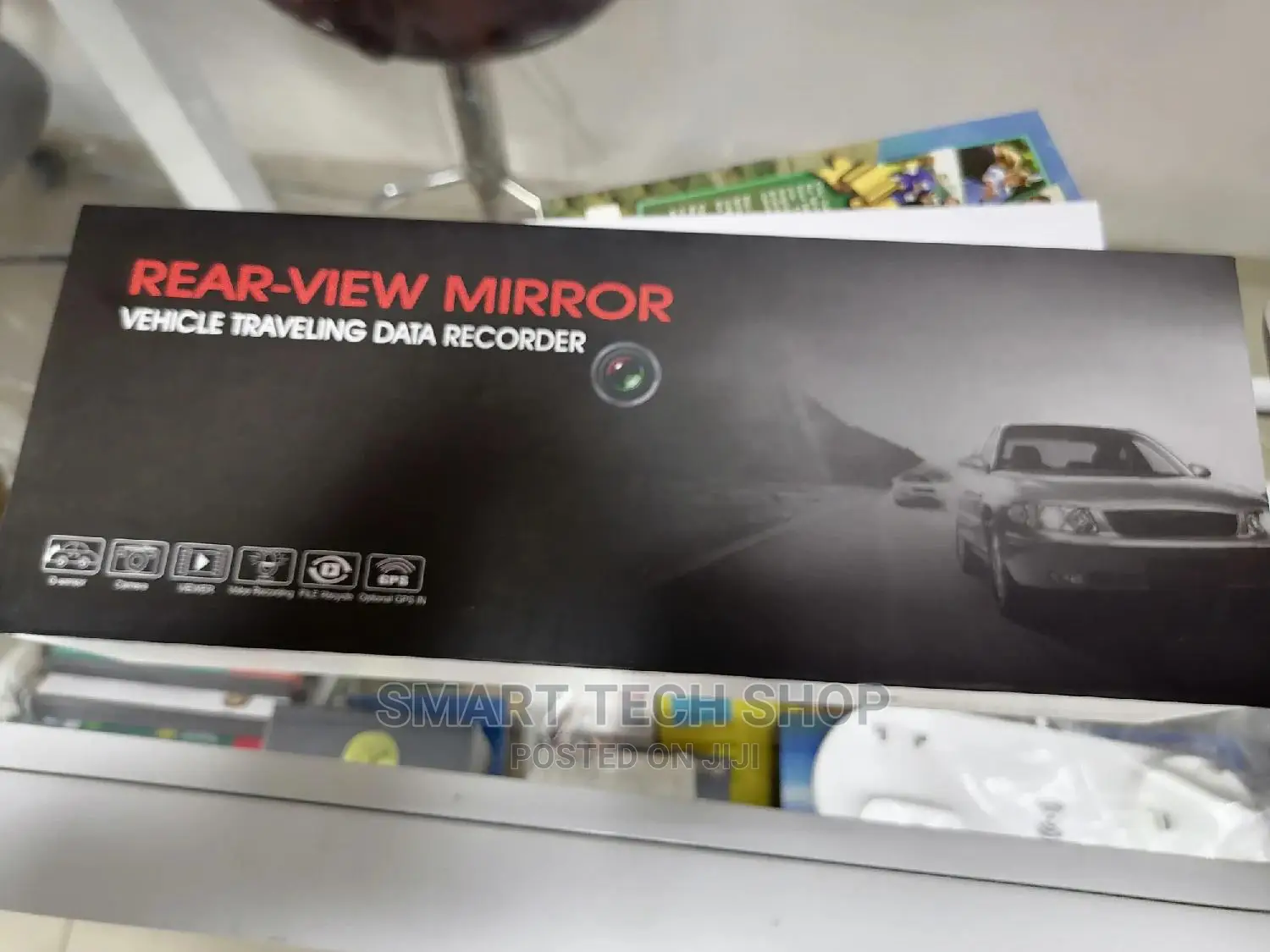 Android Rear View Mirror Dashcam DVR Reverse Cam With 4G LTE