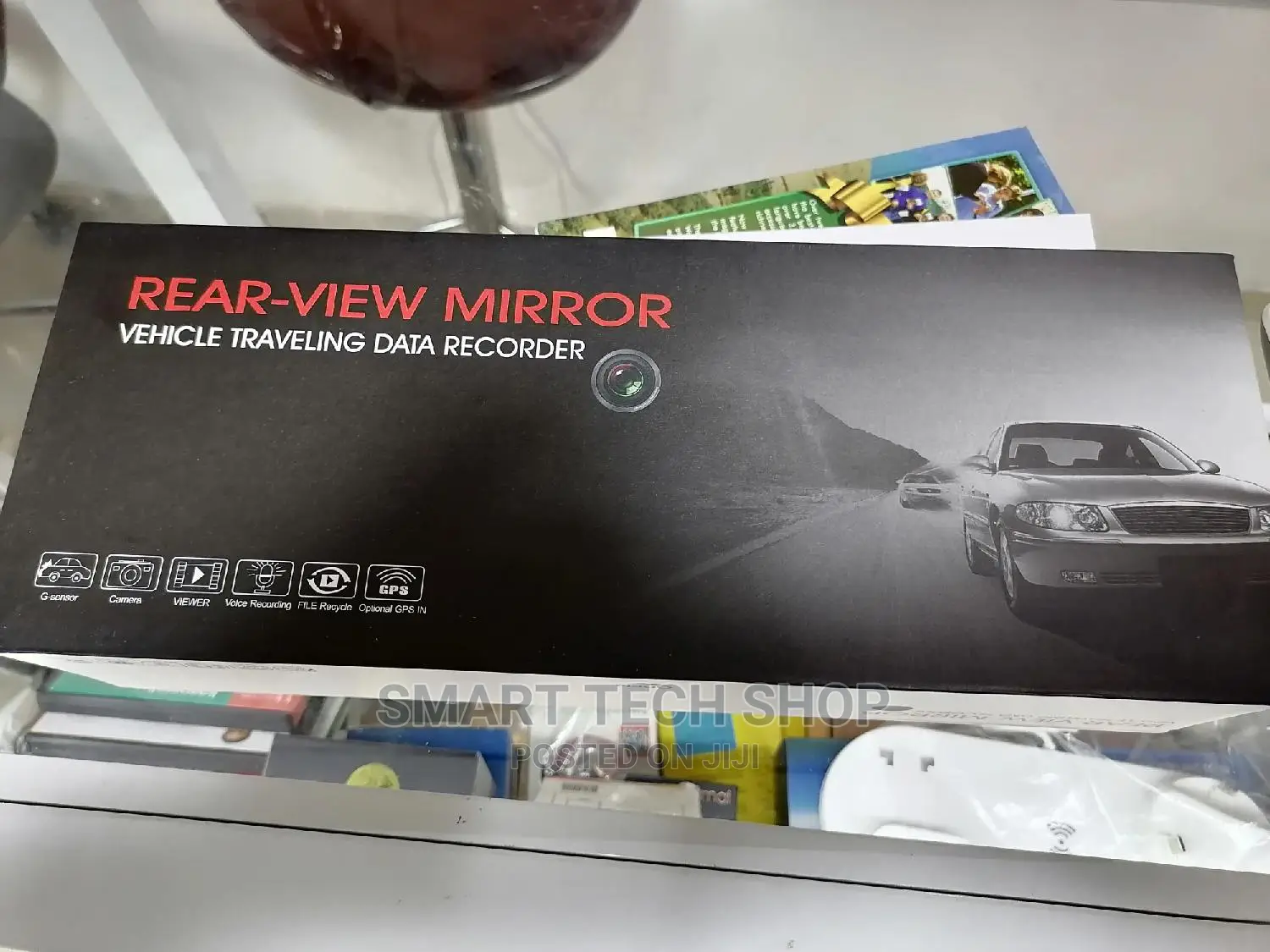 Android Rear View Mirror Dashcam DVR Reverse Cam With 4G LTE