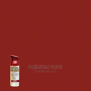 Anti Rust Spray Universal Paint/Primer, Gloss Crimpson Red