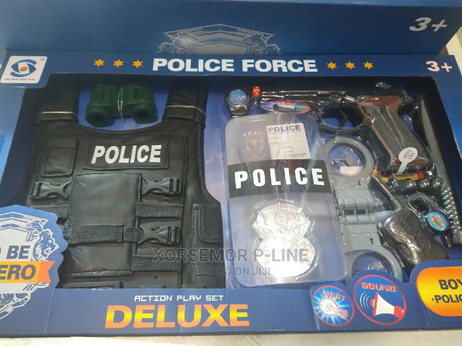 Kids Police Force Bullet Proof