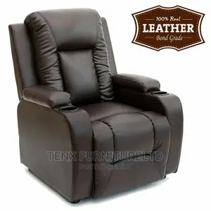 Recliner W Drink Holders Armchair Sofa Reclining Cinema