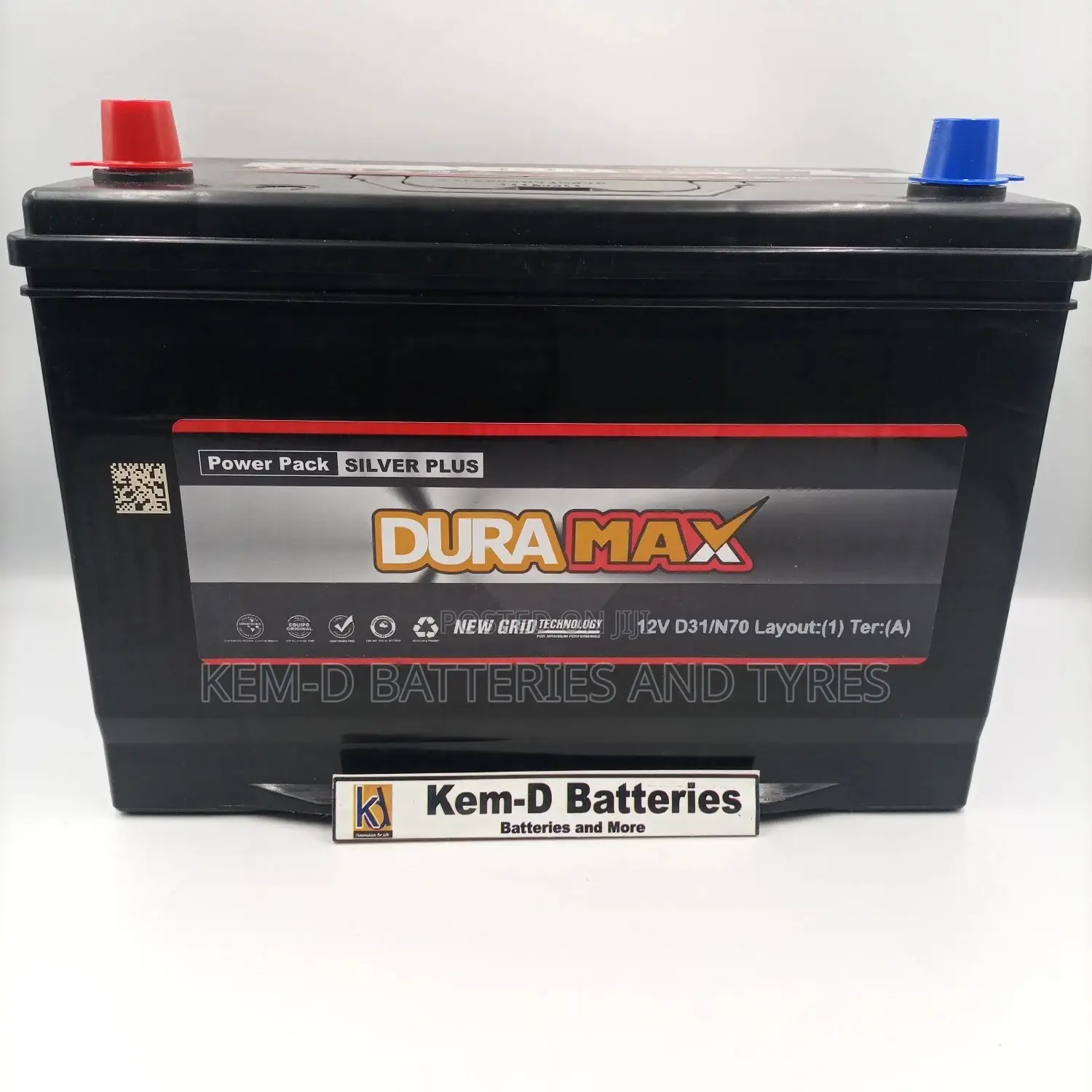 17 Plates Duramax Battery - Free Delivery