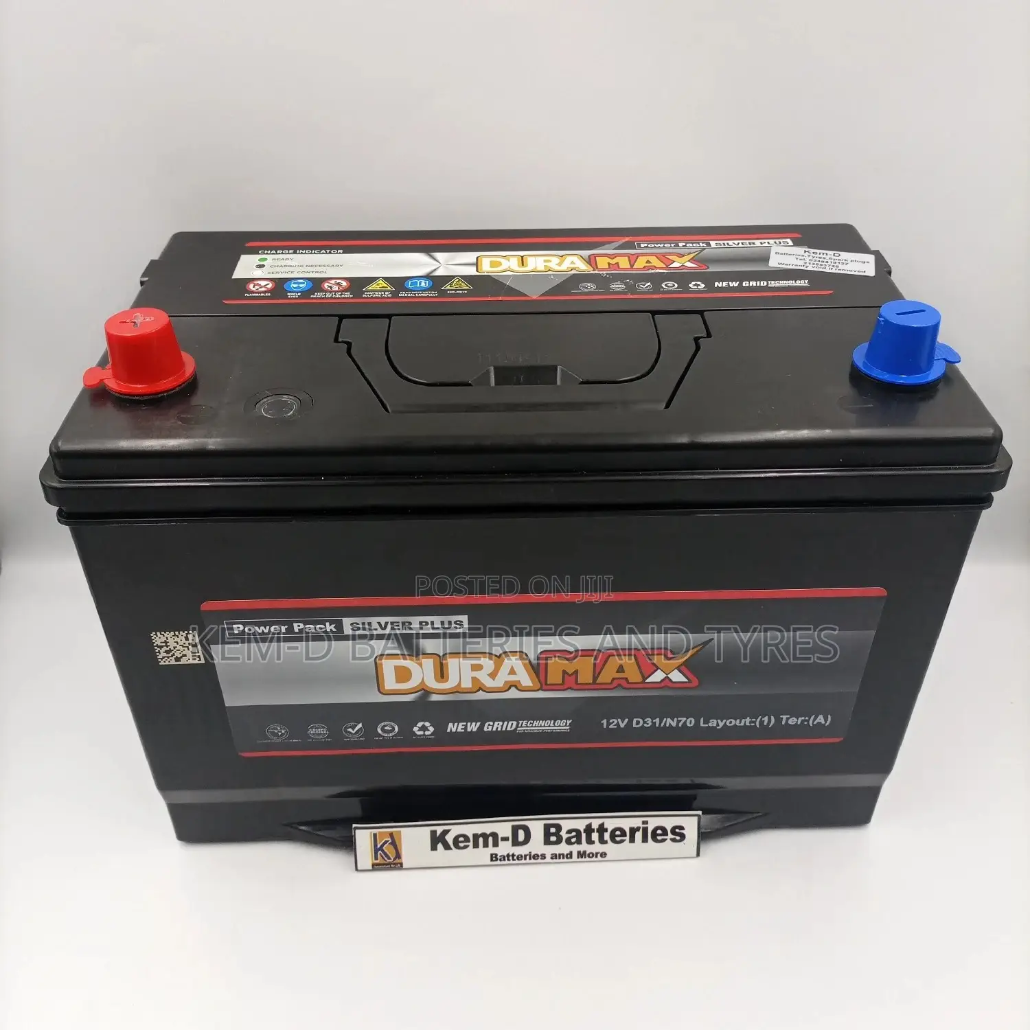 17 Plates Duramax Battery - Free Delivery