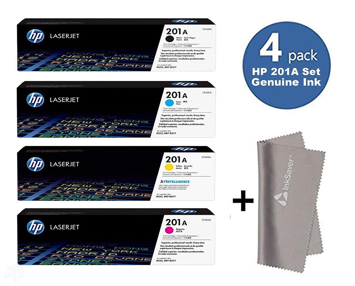 HP 201A Original Laserjet Toner Cartridges (1100 Per Toner)
