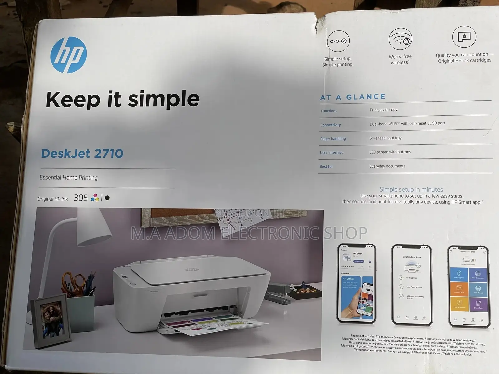 HP Deskjet 2710 All-in-One Printer