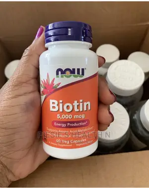 Biotin 5000mcg,For Energy Production and Immune Support