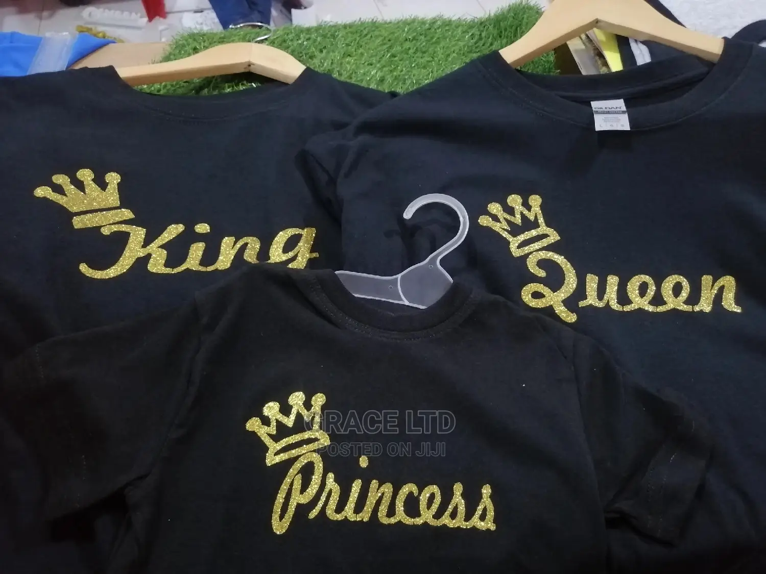 Tshirt + Printing for King Queen and Princess