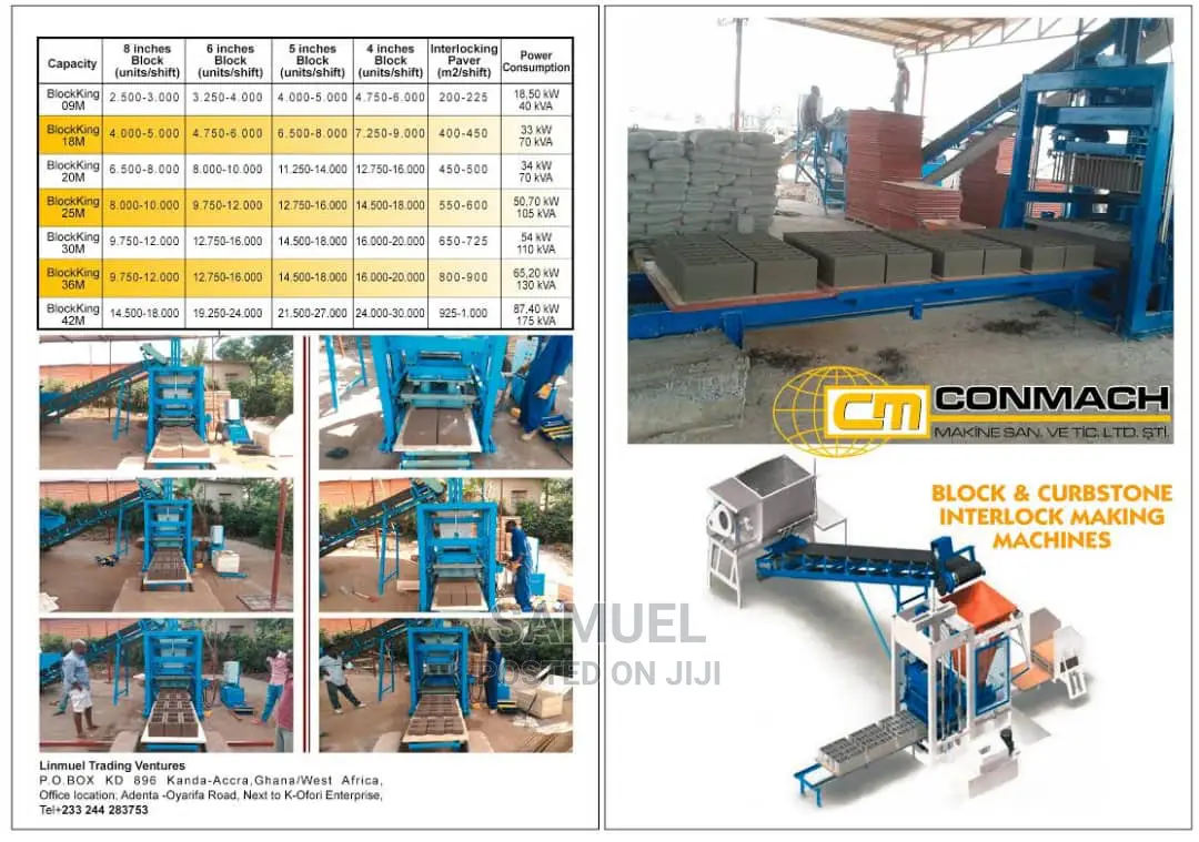 Block Machines Sales Block Factory Set Up Consultancy