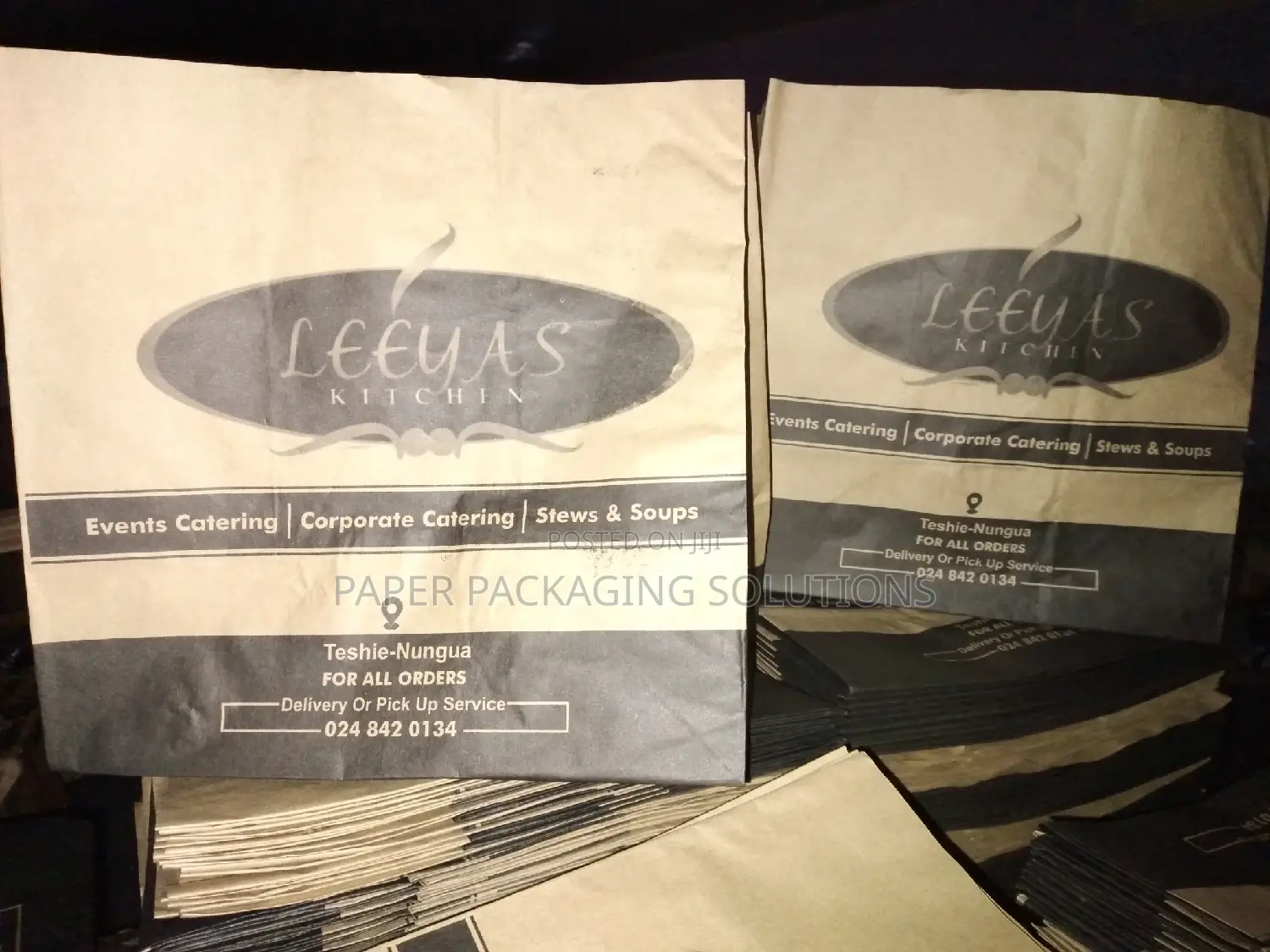 Branded Paper Bags for Groceries