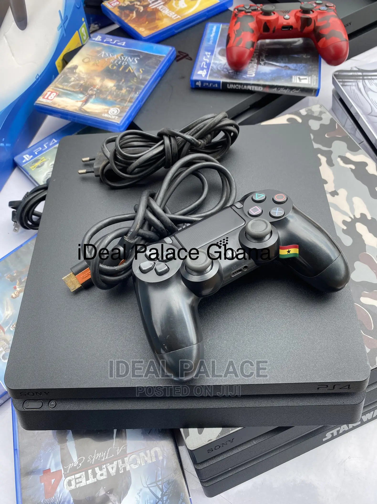 Ps4 Slim Uk Used 10 Games