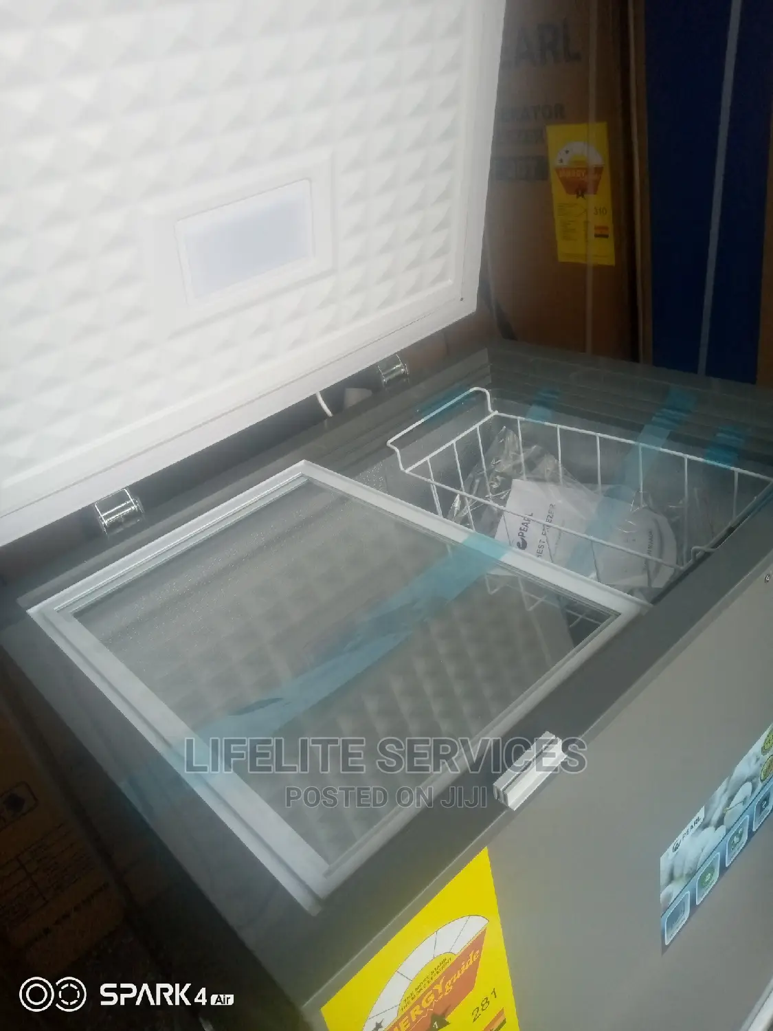 Fast Cooling Freezer- Pearl 147litred