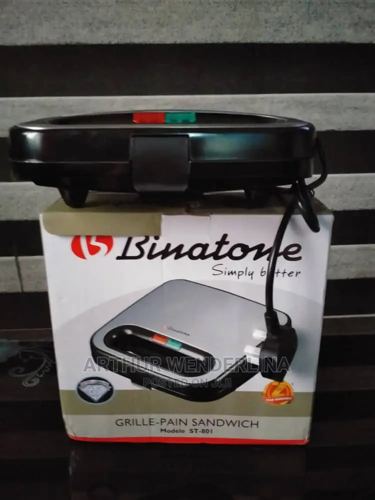 Binatone Binatone Sandwich Maker ST 801- Black
