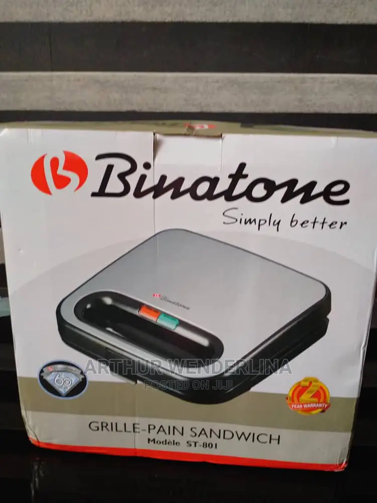 Binatone Binatone Sandwich Maker ST 801- Black