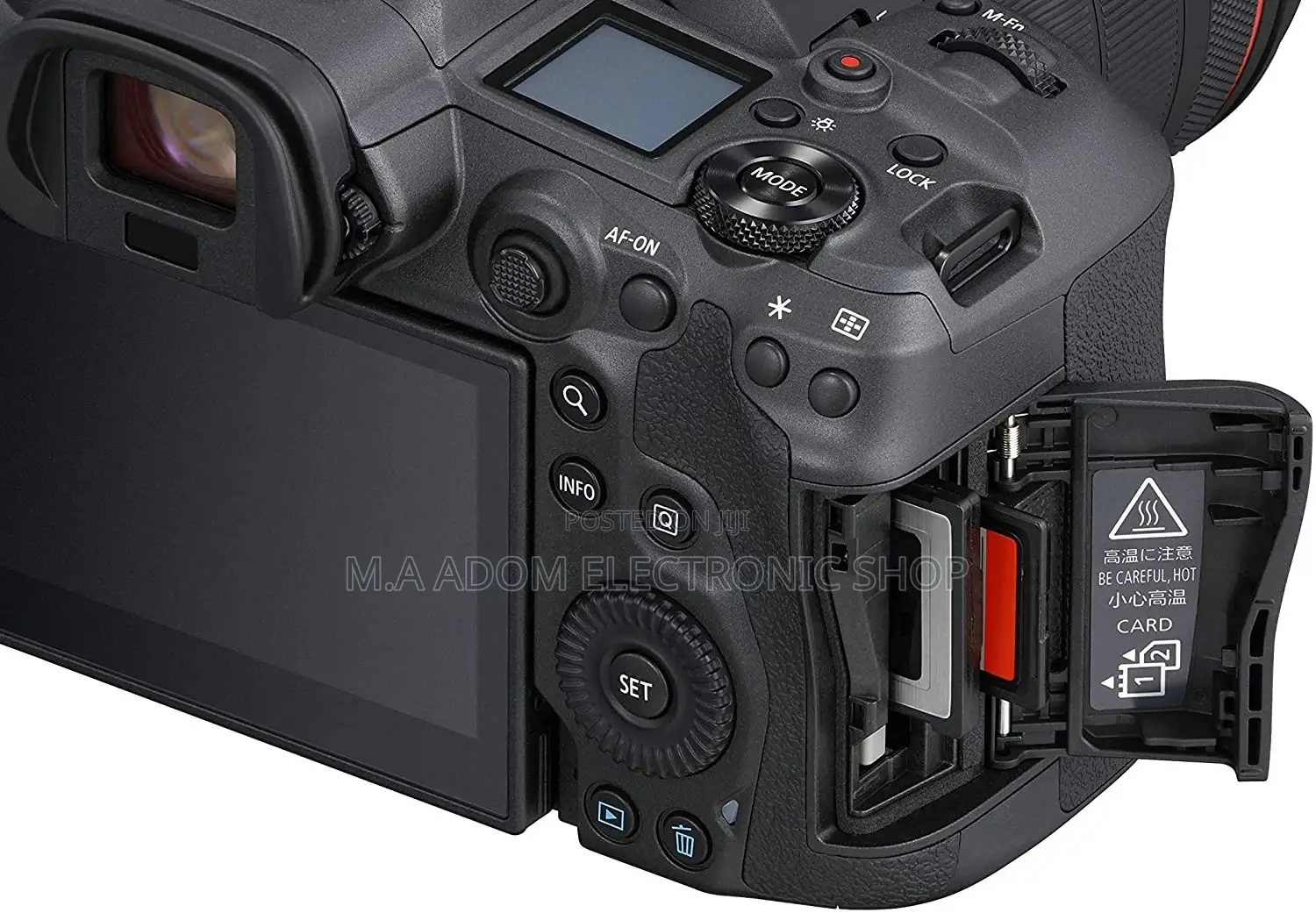 It Comes With Dual Memory Card Slot Canon Eos R5 Camera