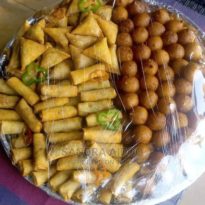 Frozen and Fried Samosa, Spring Rolls,Pie, Cupcakes and More