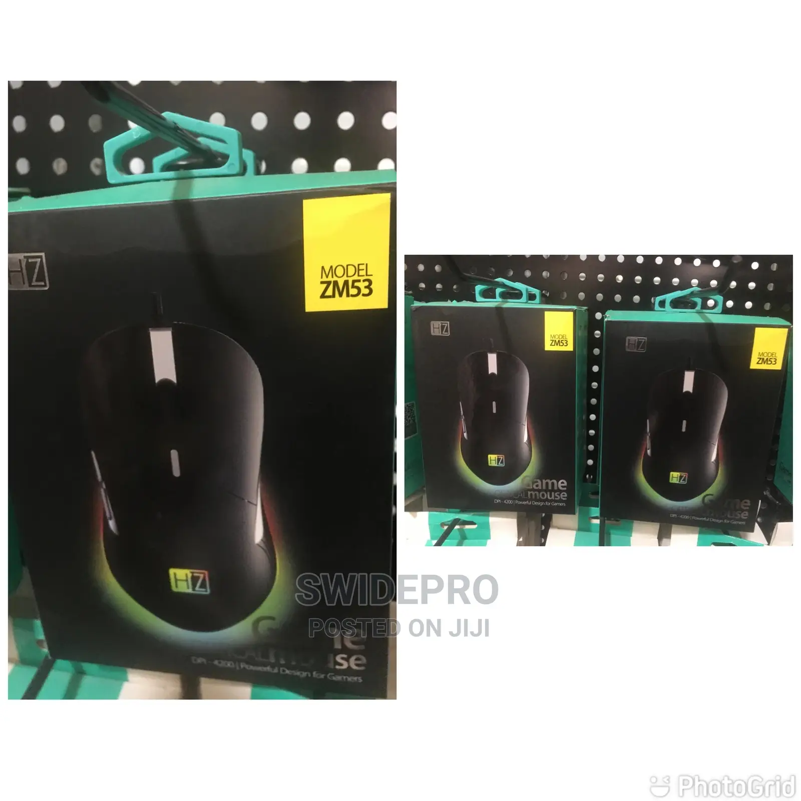 HZ Wired Gaming Mouse ZM53 Model