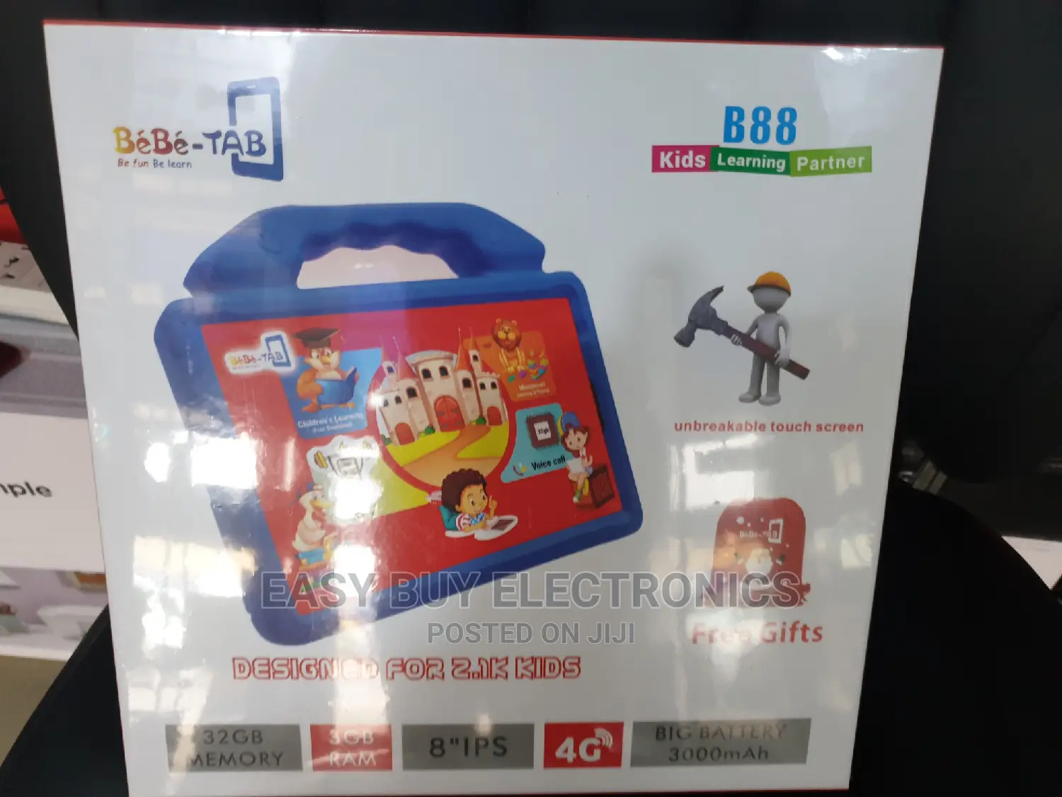 Excellent B88 Kids Educational Tablet 32gb 3ram