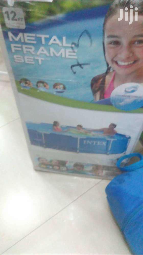 Swimming Pool 12ft New Metal Frame Intex