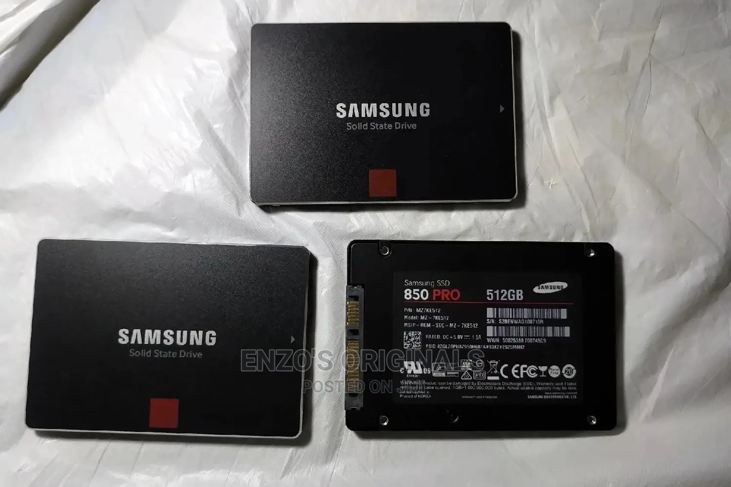 512gb Ssd 2.5inch Sata Samsung 850pro High Performance