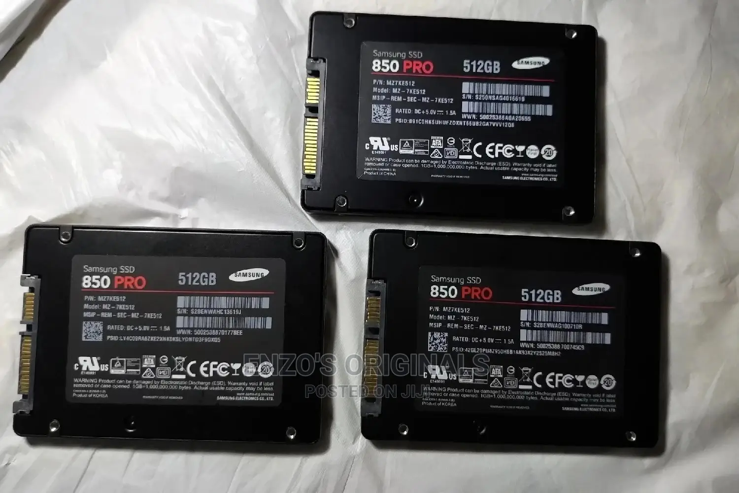512gb Ssd 2.5inch Sata Samsung 850pro High Performance