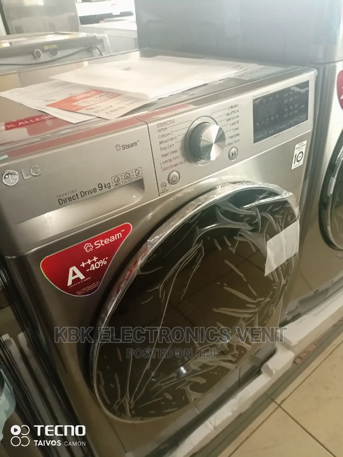 Lg 9kg Front Load Full Automatic Washing Machine
