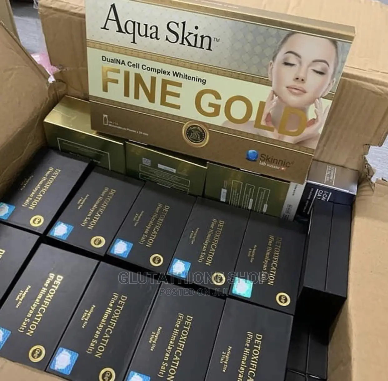 Aqua Skin Fine Gold Skin Whitening Iv Injection