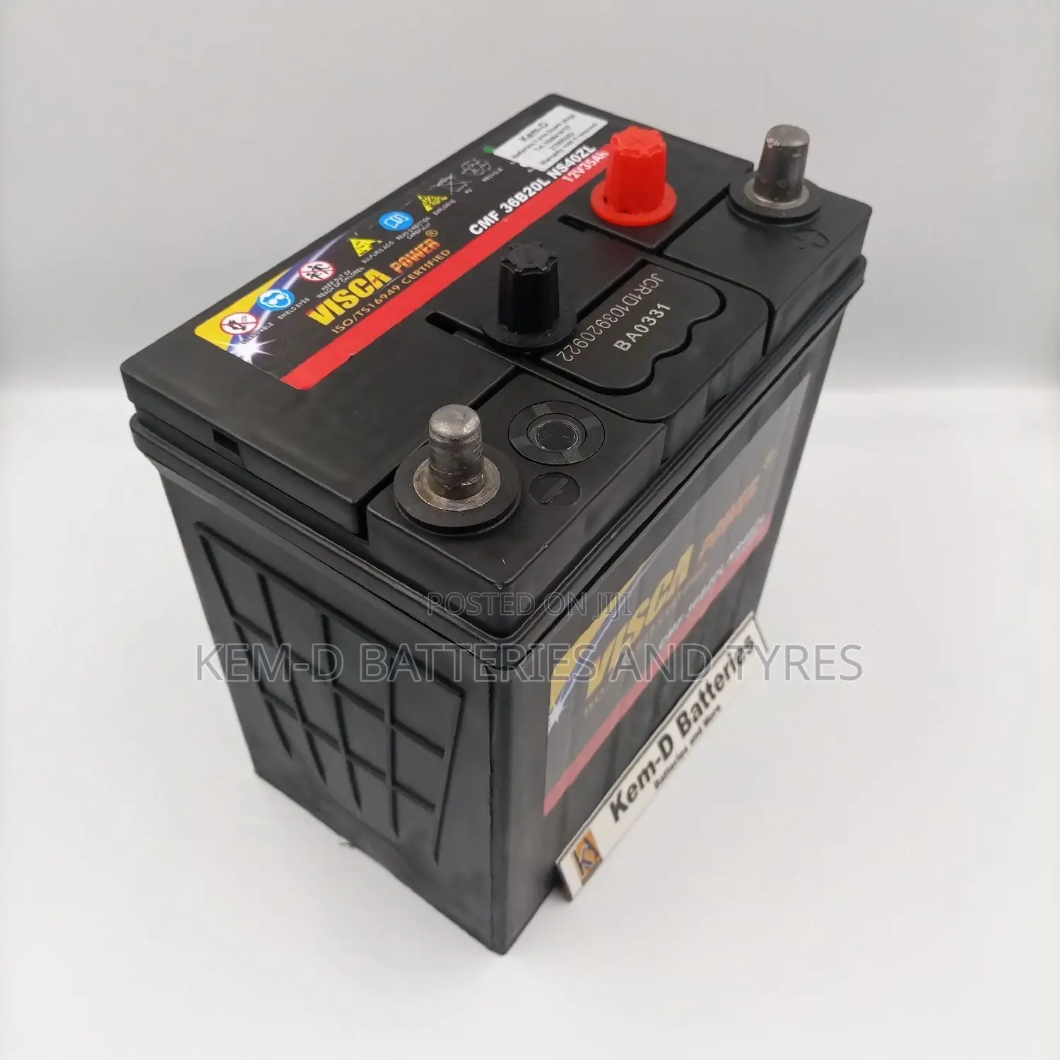 11 Plates Visca Battery + Delivery