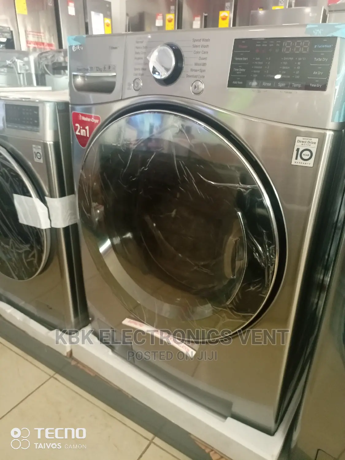 Lg 20kg/12kg(Wash+Dry) Front Load Washing Machine
