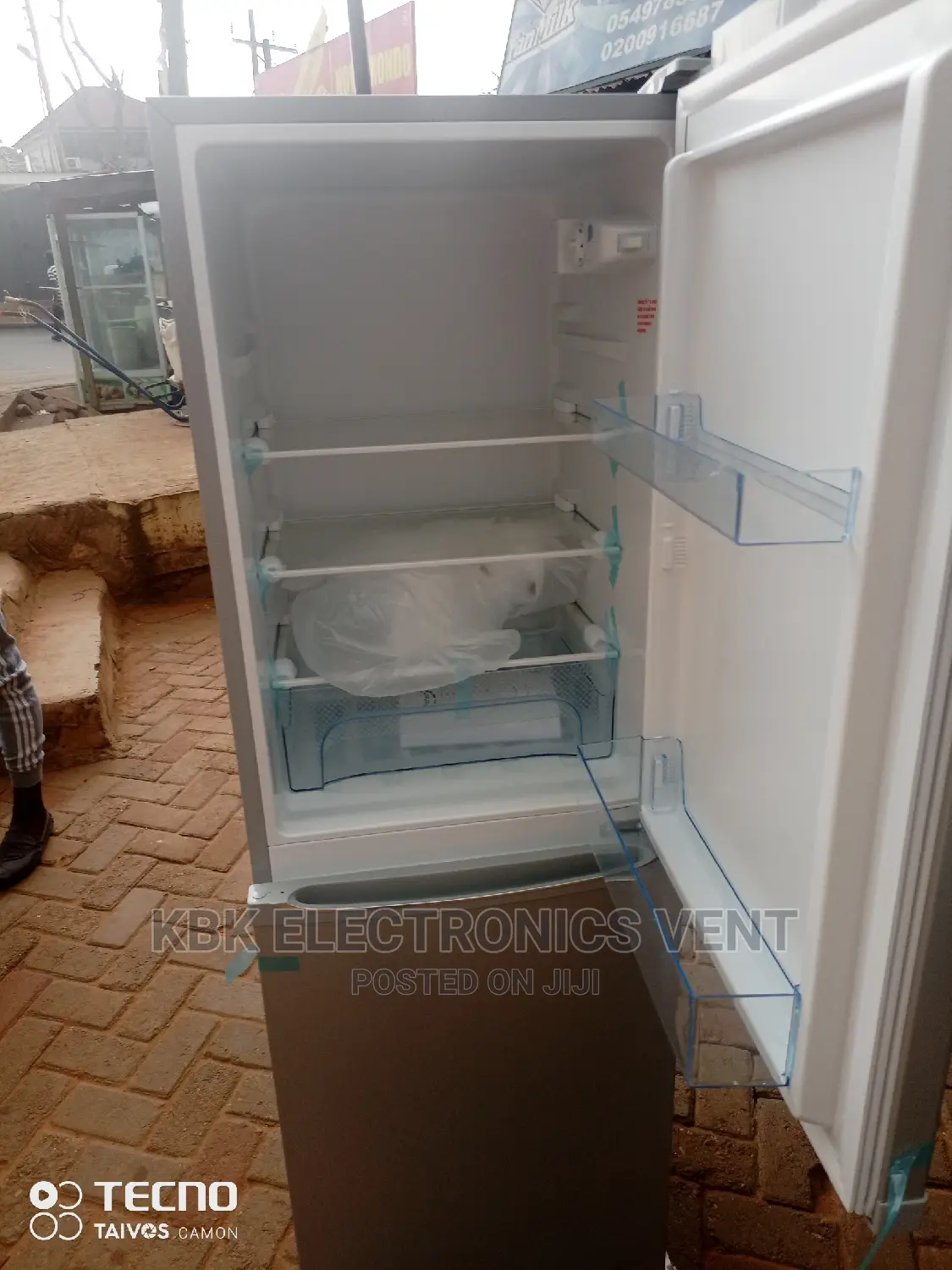 Protech 140ltr Double Door Refrigerator