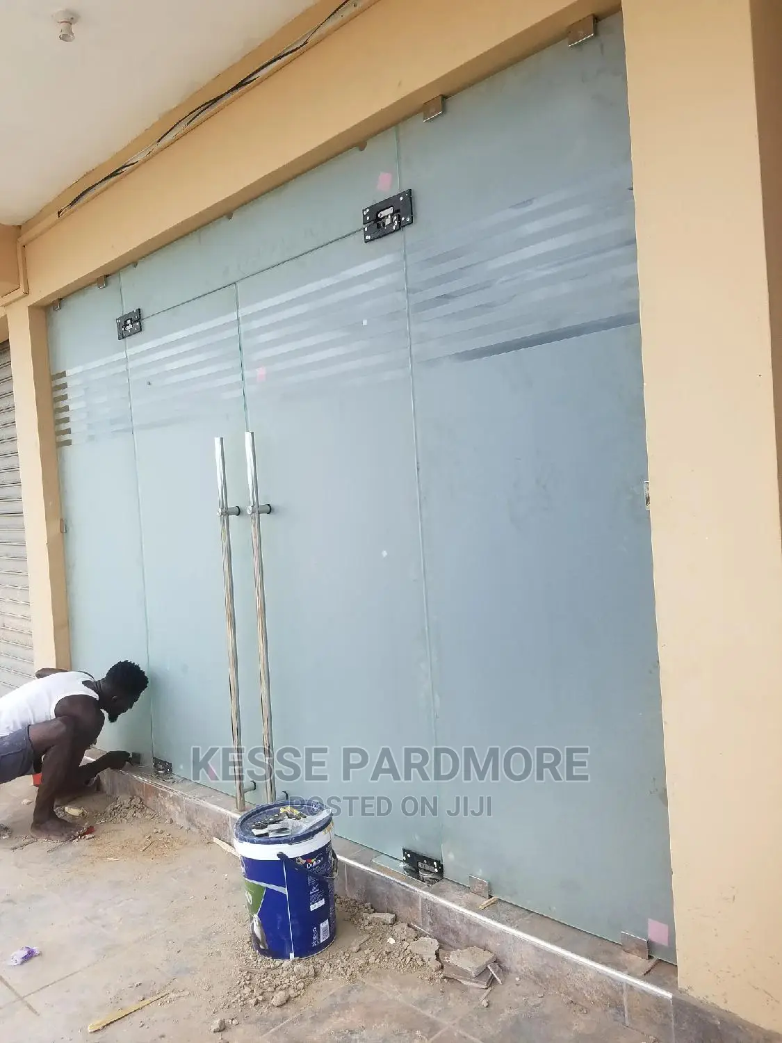 Frameless Glass Door