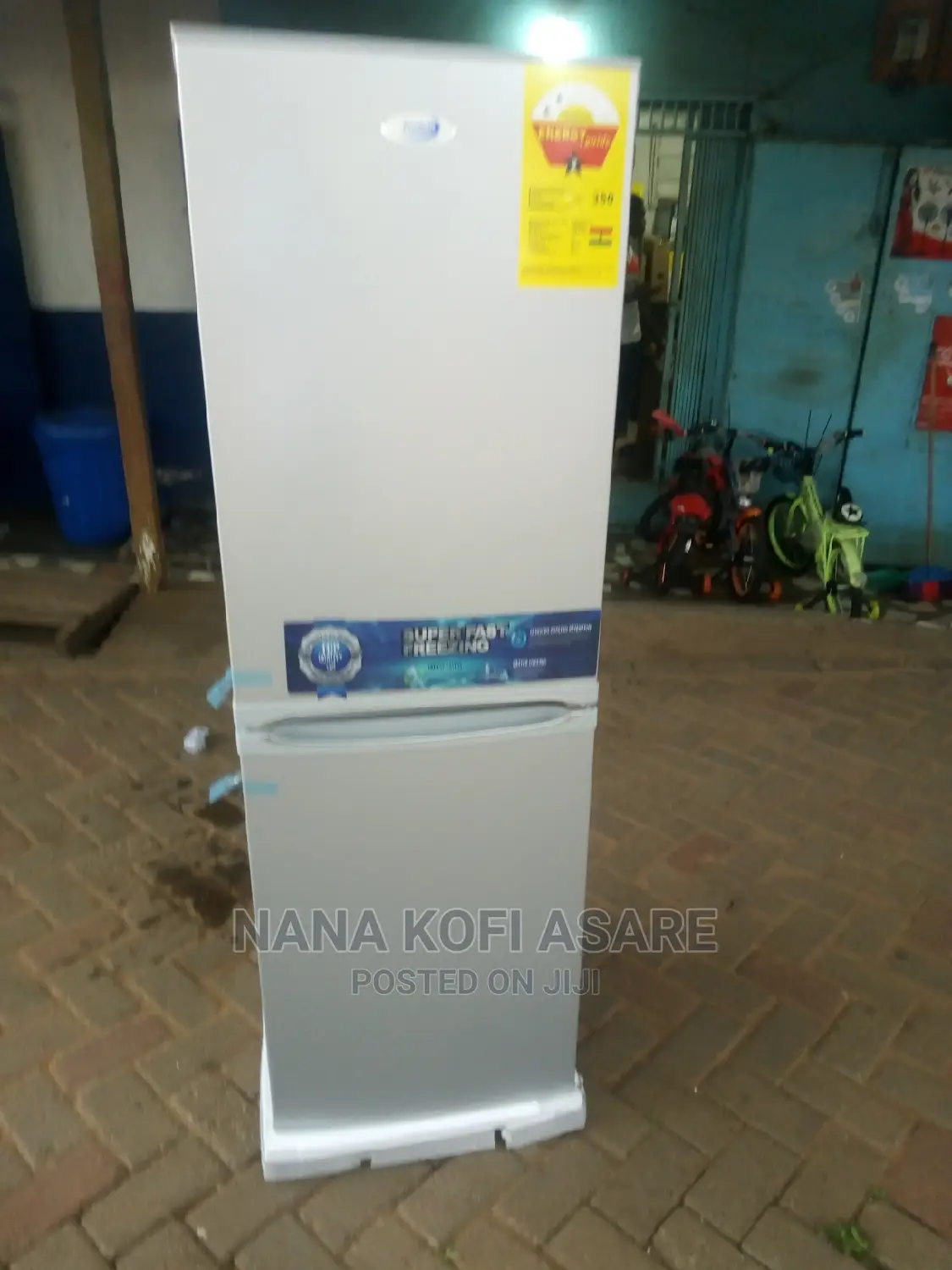 Protech 180litres Buttom Freezer Refrigerator