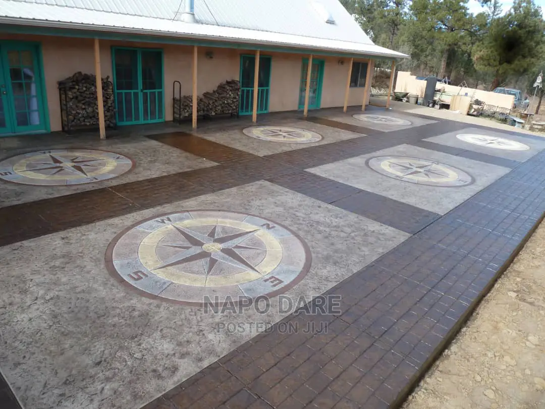 Concrete Stamp Decor