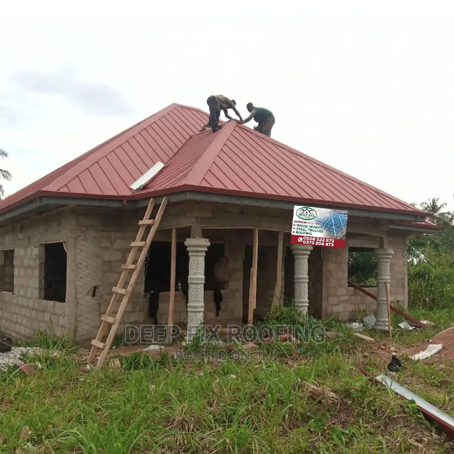 Roof With Instalment Plan Pay 80% and Pay the Rest Later